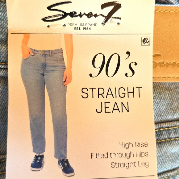 Jean Femme Seven Rocker Slim - Taille 7, Longueur 33, Neuf Avec étiquettes (NWT)